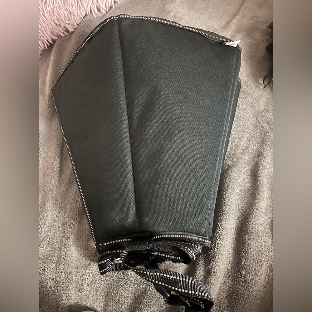 XL padded dog cone with collar
